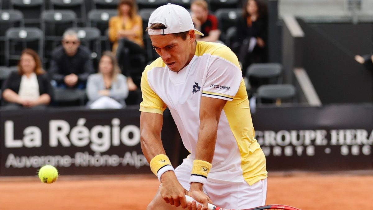 El argentino Sebastián Báez sigue a paso firme en el ATP de Lyon.
