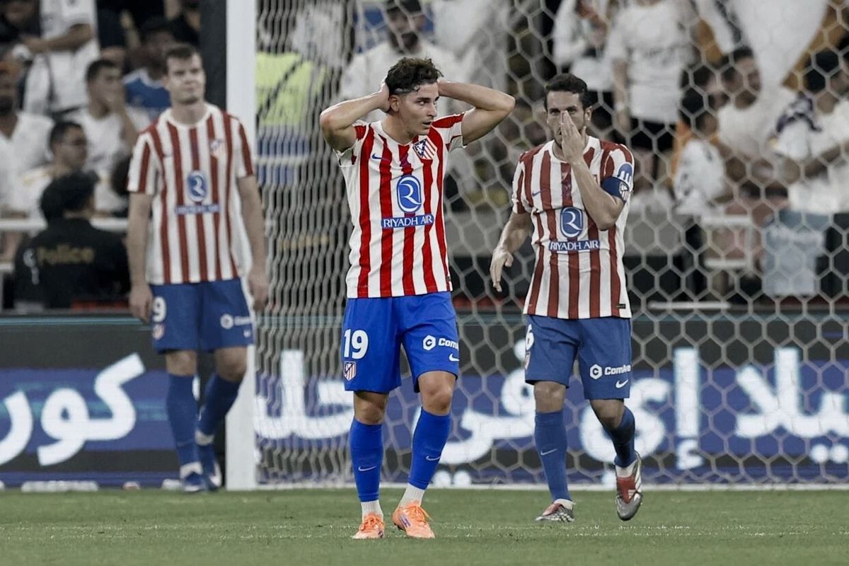 Grandes cuestionamientos a Julián Álvarez en la victoria del Atlético de Madrid por Copa del Rey
