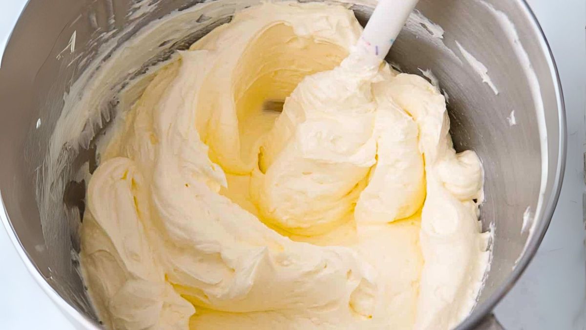 La manteca para elaborar la receta de la buttercream debe estar a temperatura ambiente. Foto: gentileza loveandoliveoil. La manteca para elaborar la receta de la buttercream debe estar a temperatura ambiente. Foto: gentileza loveandoliveoil.