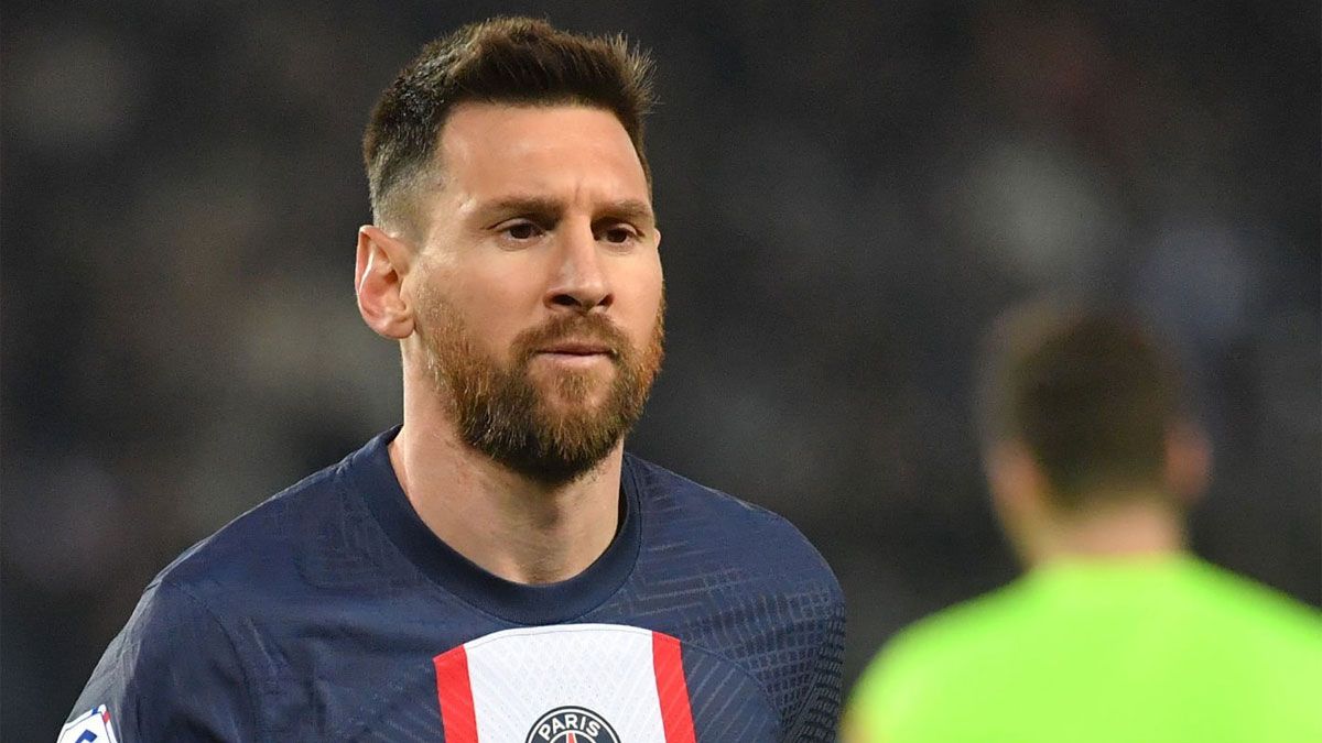Lionel Messi fue sancionado por el PSG.