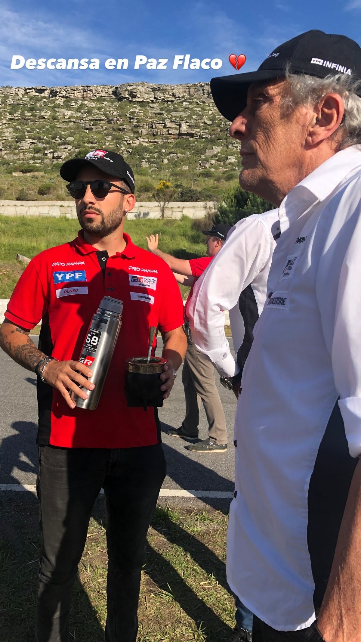 Julián Santero y Juan María Traverso compartieron el equipo Toyota en 2019. Julián Santero y Juan María Traverso compartieron el equipo Toyota en 2019.