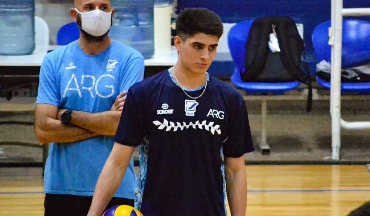 Nahuel Rojas es mendocino y será el capitán de la Selección Argentina Sub 19.