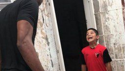 La felicidad que le dejó a Lautaro no tiene precio La felicidad que le dejó a Lautaro no tiene precio