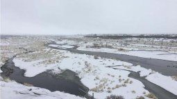 Postal de la nieve en Malargüe. Fotos gentileza Luli Riquero.