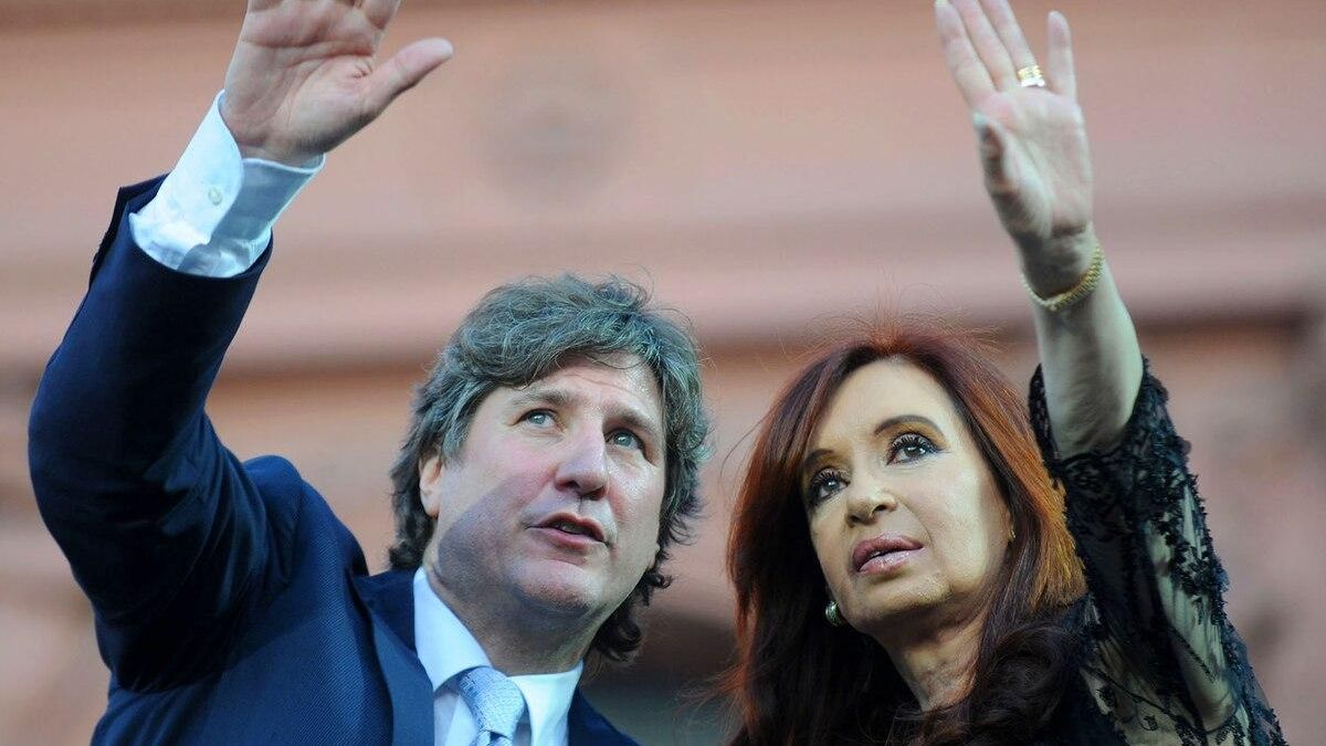 Amado Boudou con Cristina Kirchner en su segundo mandato. Amado Boudou con Cristina Kirchner en su segundo mandato.