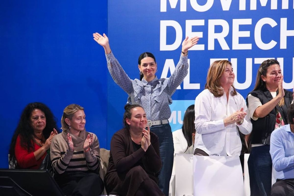 Flor Destéfanis participó este viernes de la presentación federal del Movimiento de Mujeres y Diversidades (MdF). Flor Destéfanis participó este viernes de la presentación federal del Movimiento de Mujeres y Diversidades (MdF).