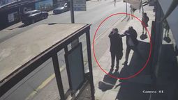 El ataque quedó grabado en video.