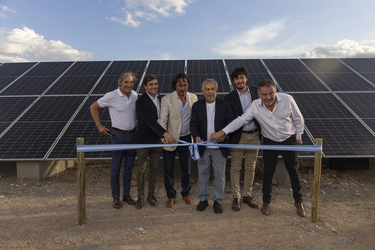 Mendoza Norte inauguró su nuevo Parque Solar.