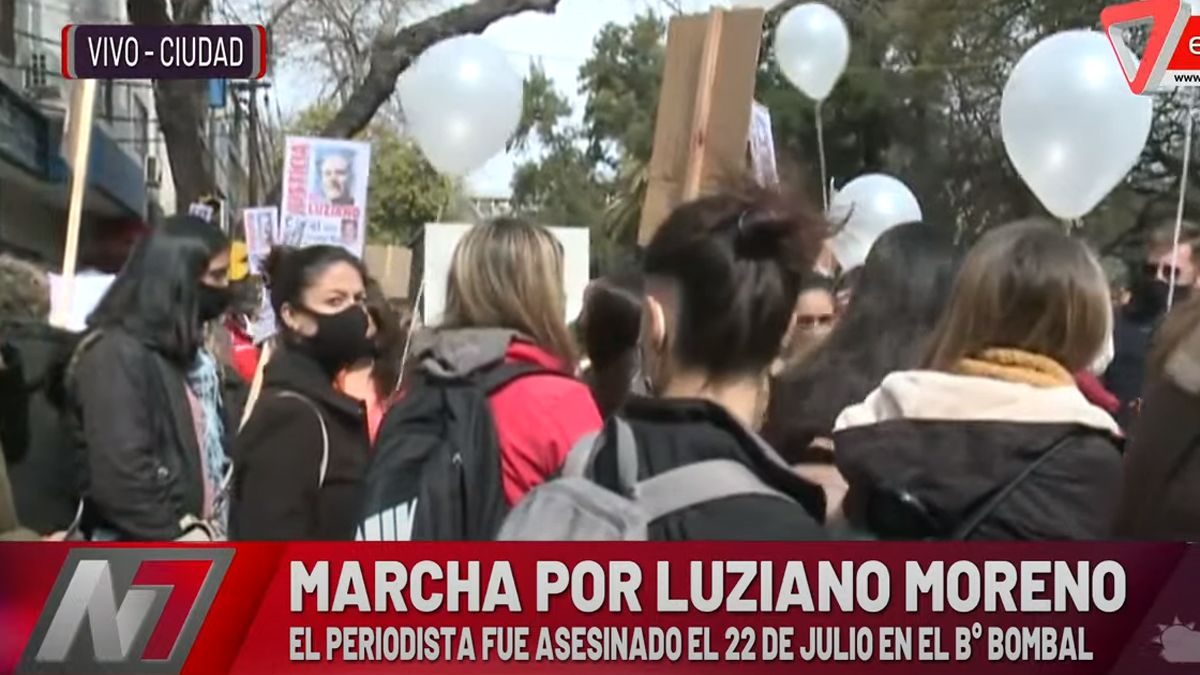 Crimen de Luziano Moreno: marcharon pidiendo justicia 