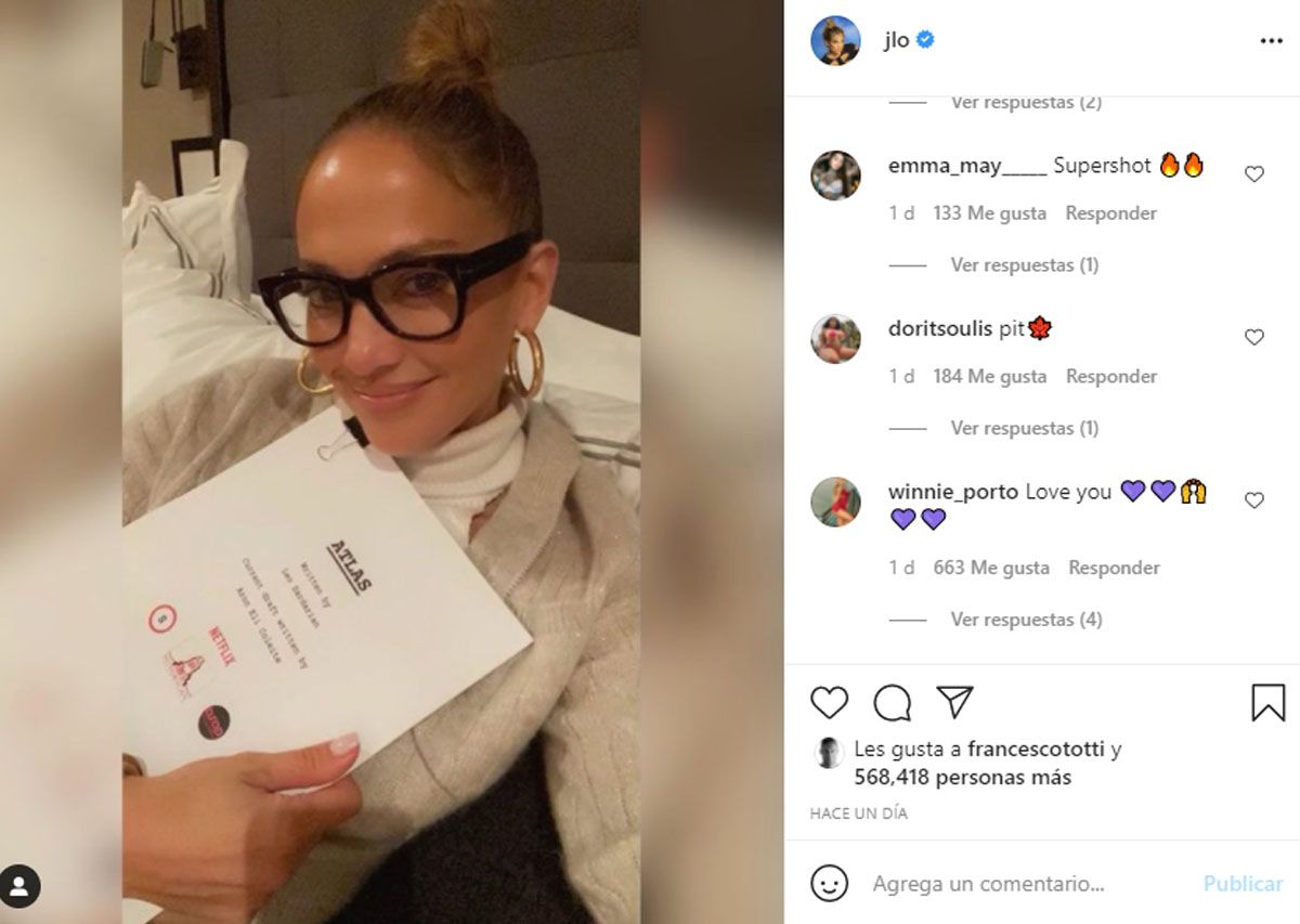 Esta es la foto de Jennifer López que shockeó en Instagram