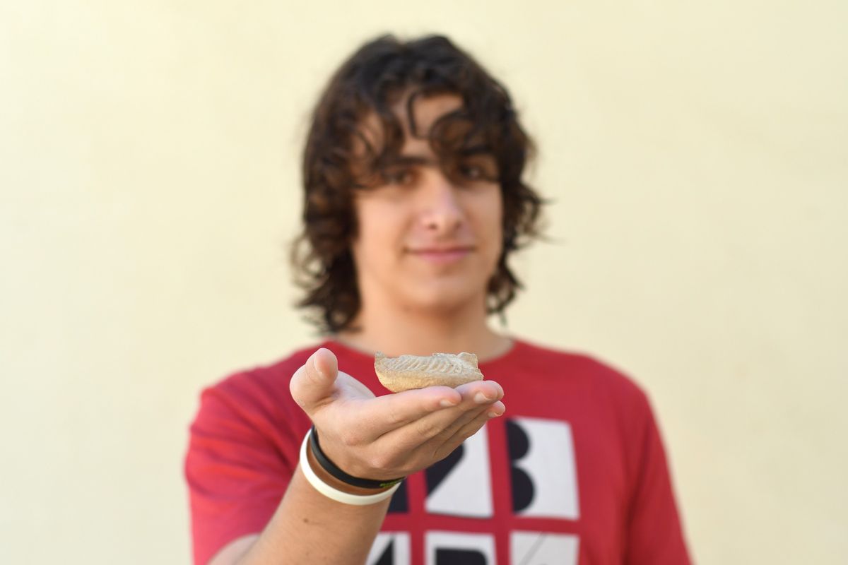 Yonatan realizó un descubrimiento que emocionó a los arqueólogos. Yonatan realizó un descubrimiento que emocionó a los arqueólogos.