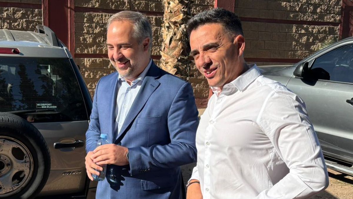 Matías Stevanato, intendente de Maipú, junto a su par Marcos Calvente, de Guaymallén. Matías Stevanato, intendente de Maipú, junto a su par Marcos Calvente, de Guaymallén.