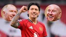 Lisandro Martínez y un nuevo round contra dos leyendas del United.