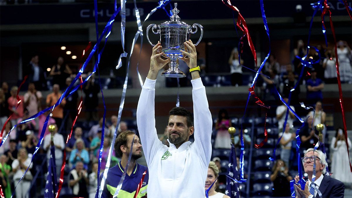 Novak Djokovic ganó el US Open 2023.