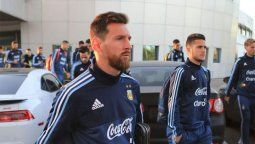 Argentina ya está en el Monumental y
