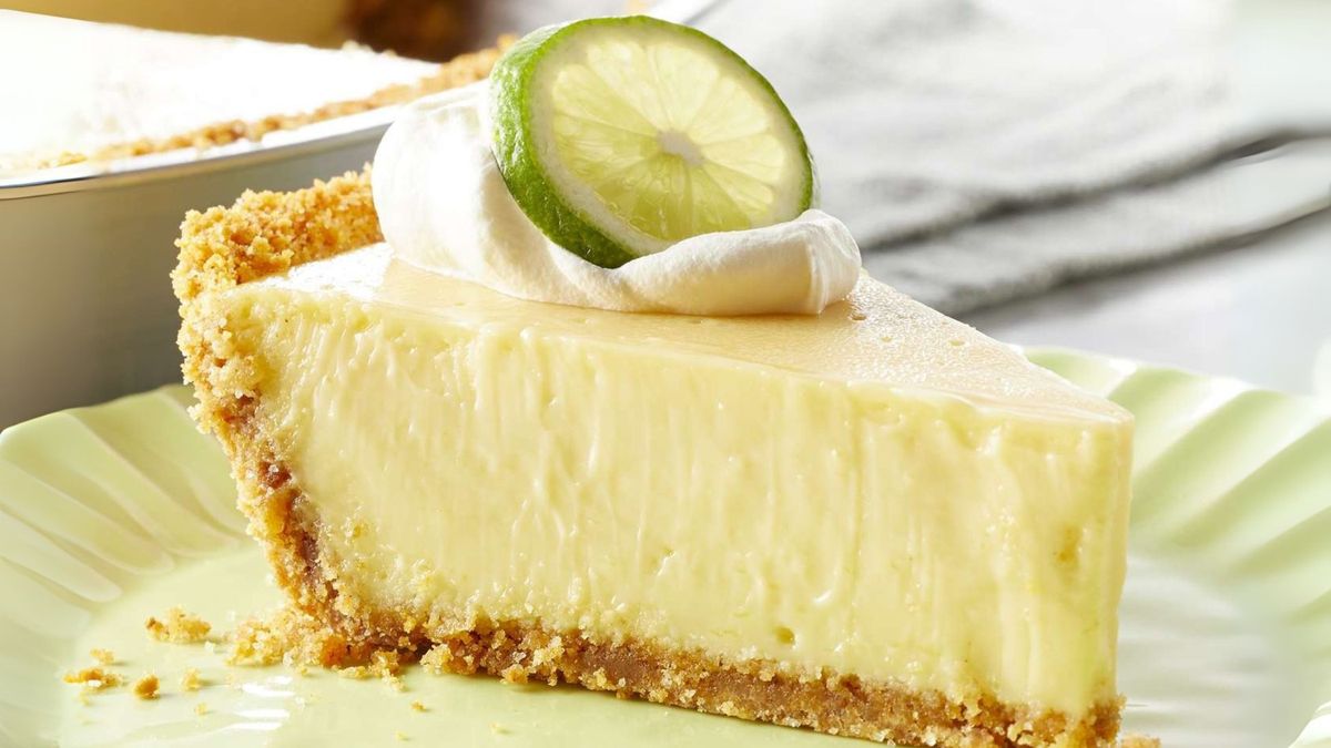Key lime pie o tarta de lima