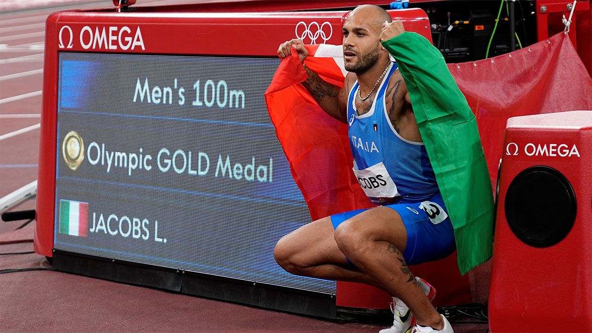 ¡Lamont Jacobs es el rey en los 100 metros!