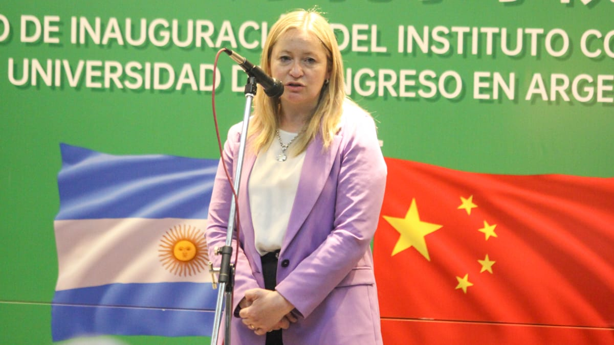 La vicegobernadora de Mendoza Hebe Casado valoró al nuevo Instituto de idioma como "una ventana de oportunidades" con China La vicegobernadora de Mendoza Hebe Casado valoró al nuevo Instituto de idioma como "una ventana de oportunidades" con China
