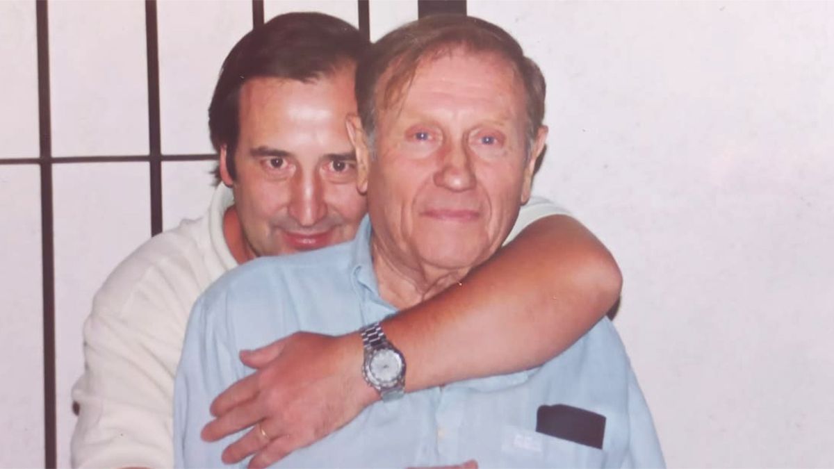 Sergio y su padre Arnoldo.