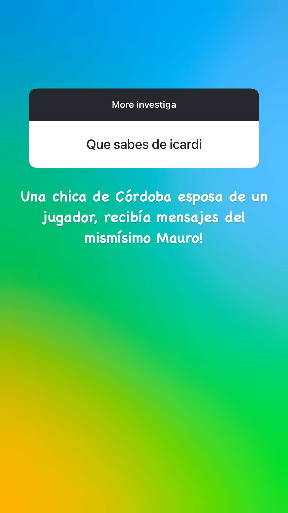 Morena Rial fue por Mauro Icardi y reveló a quién le manda mensajes privados. Morena Rial fue por Mauro Icardi y reveló a quién le manda mensajes privados.