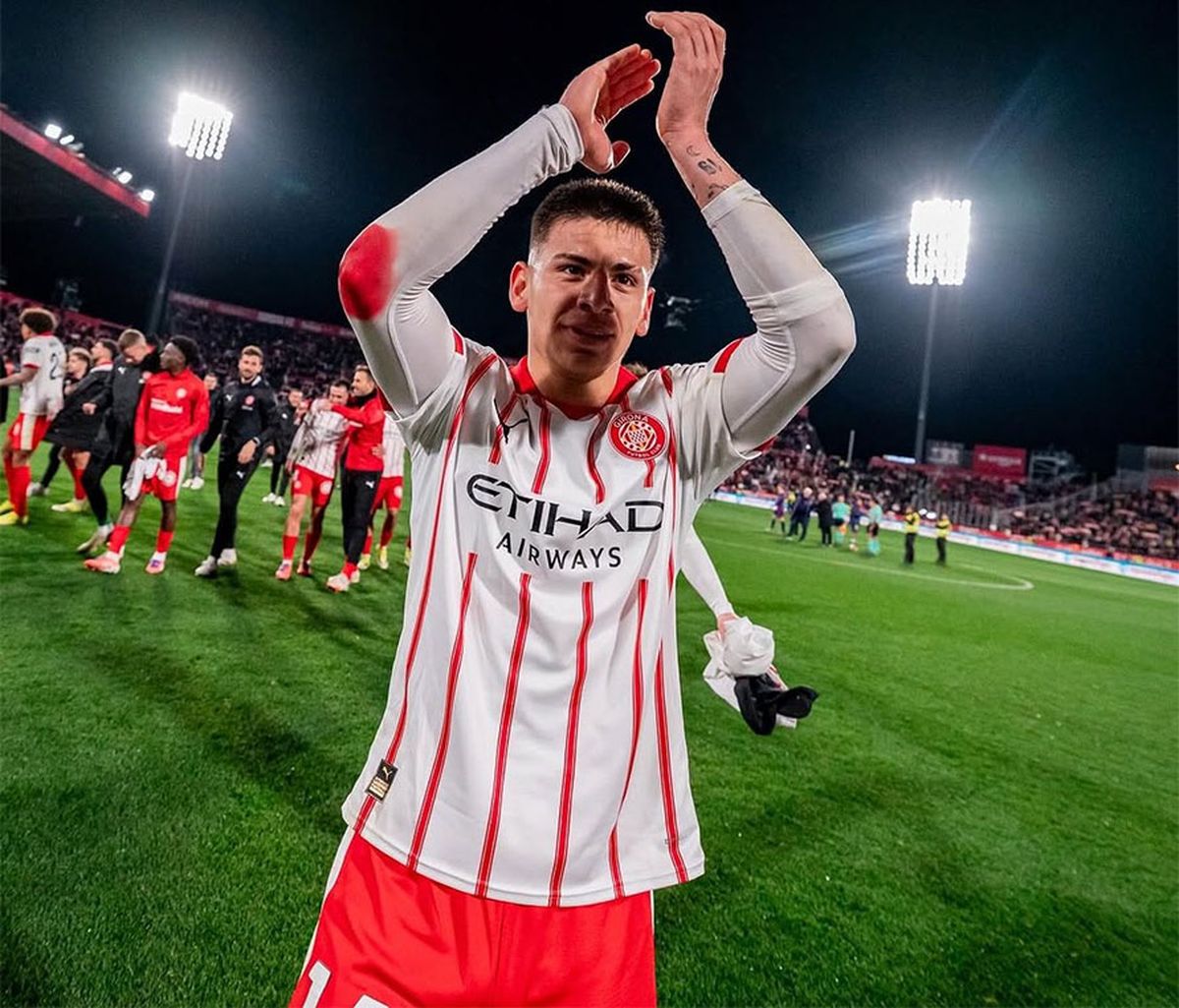 Echeverri se fue al descenso con el Girona. Echeverri se fue al descenso con el Girona.