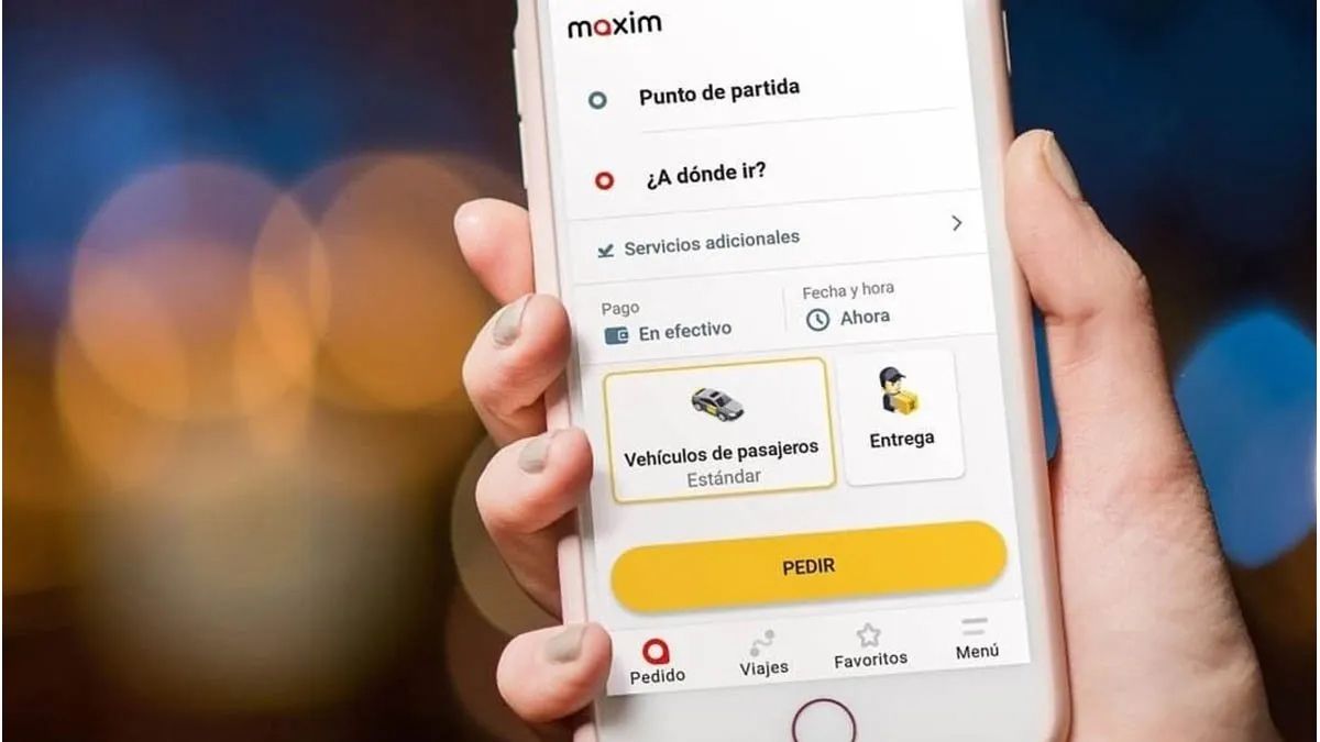 Maxim, la app de viajes que fue inhabilitada por el Gobierno de Mendoza.