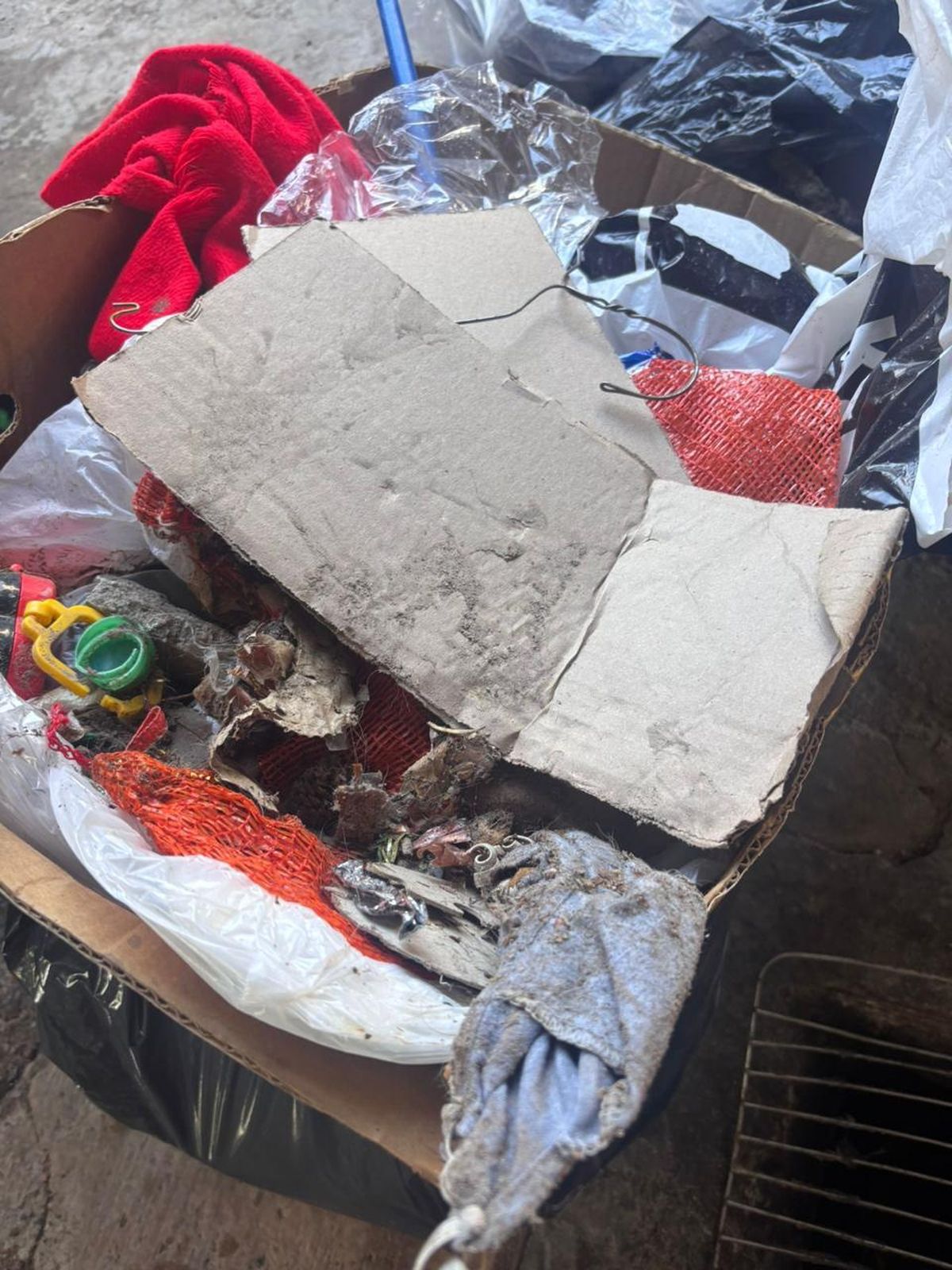 Ropa con pis de gato y alimento en mal estado fue la donación que recibió la gente del comedor Horneritos, de Las Heras. Ropa con pis de gato y alimento en mal estado fue la donación que recibió la gente del comedor Horneritos, de Las Heras.