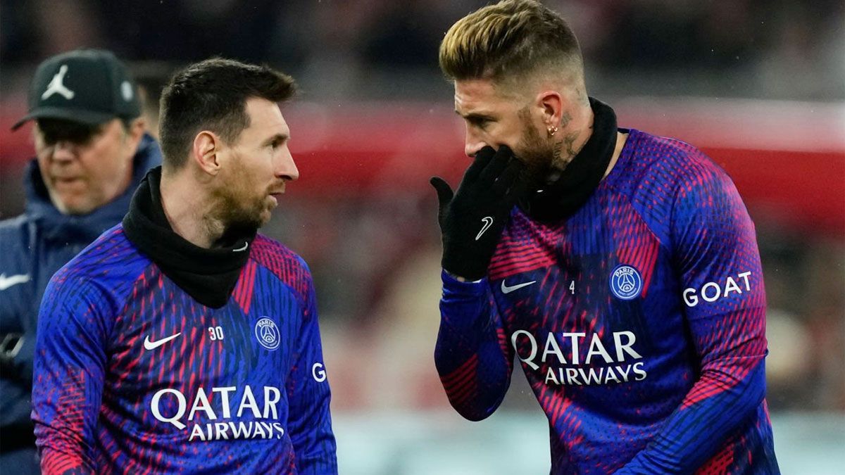 Lionel Messi y Sergio Ramos, referentes del PSG.
