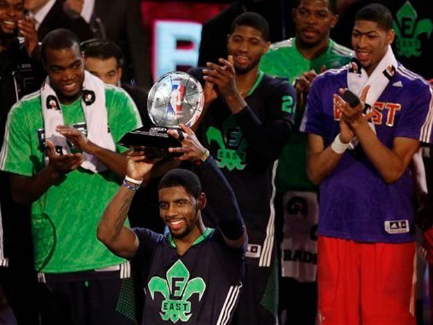 NBA: Kyrie Irving fue el MVP en el triunfo del Este