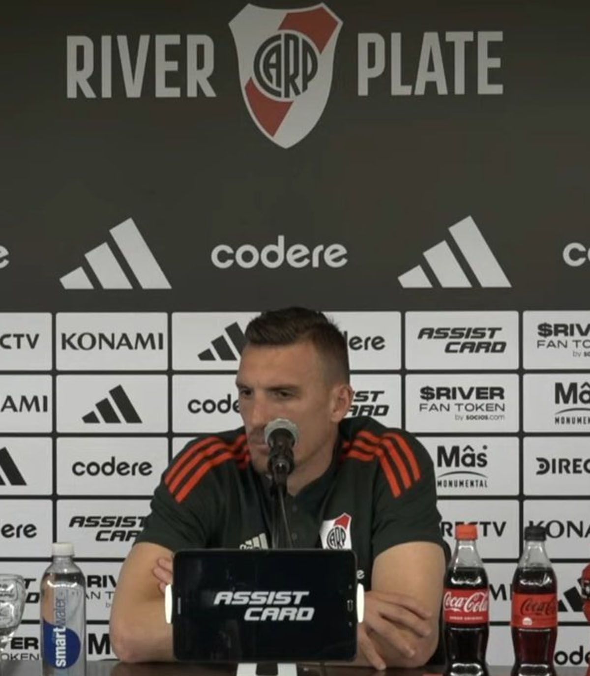 Franco Armani manifestó su ilusión de que Nicolás Otamendi llegue a River