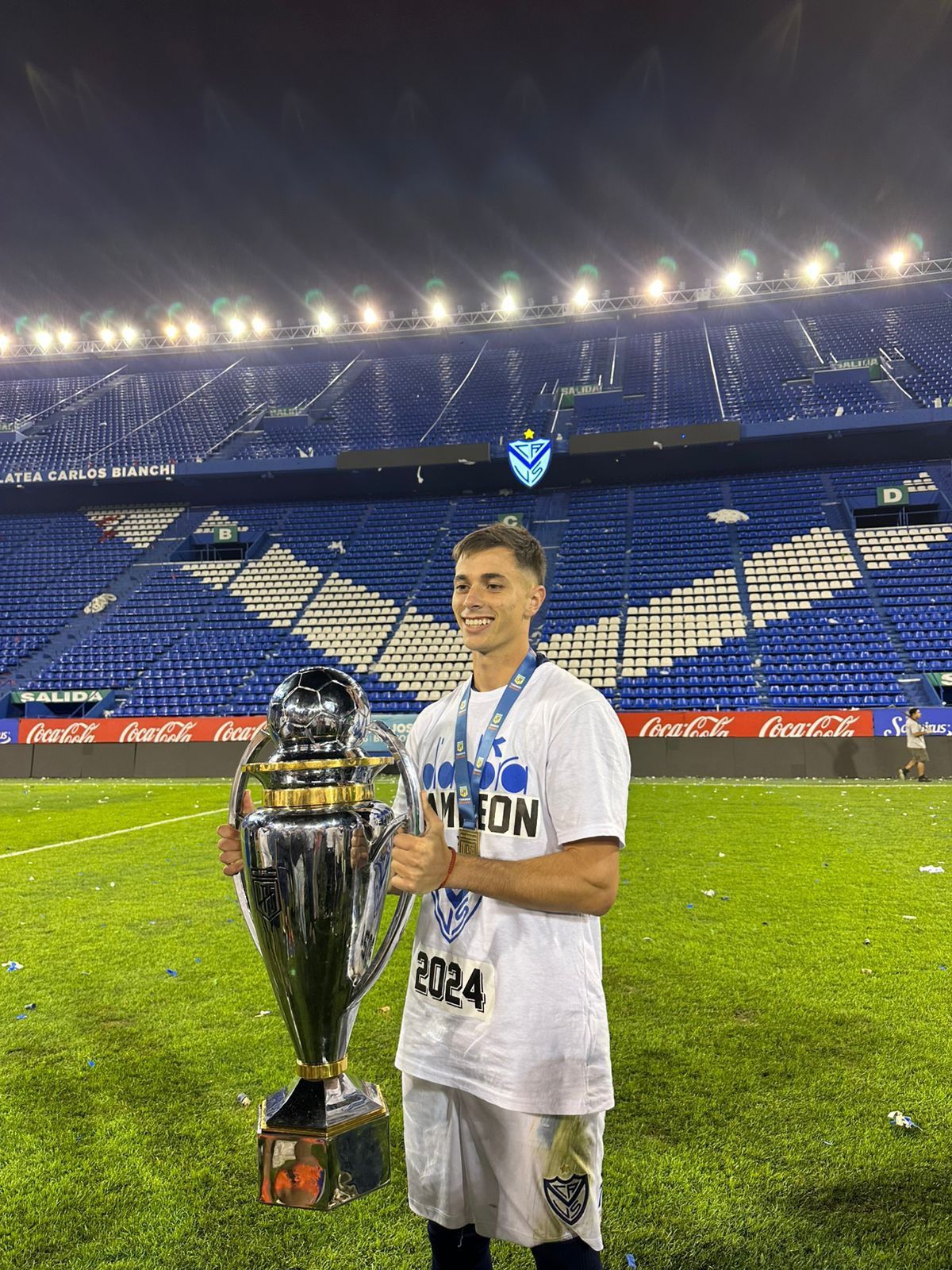 Valentín Gómez fue una de las figuras destacas del Vélez de Gustavo Quinteros en 2024 Valentín Gómez fue una de las figuras destacas del Vélez de Gustavo Quinteros en 2024