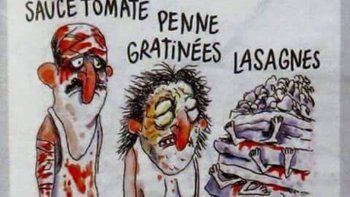 La sátira de Charlie Hebdo sobre el terremoto enardeció a los italianos