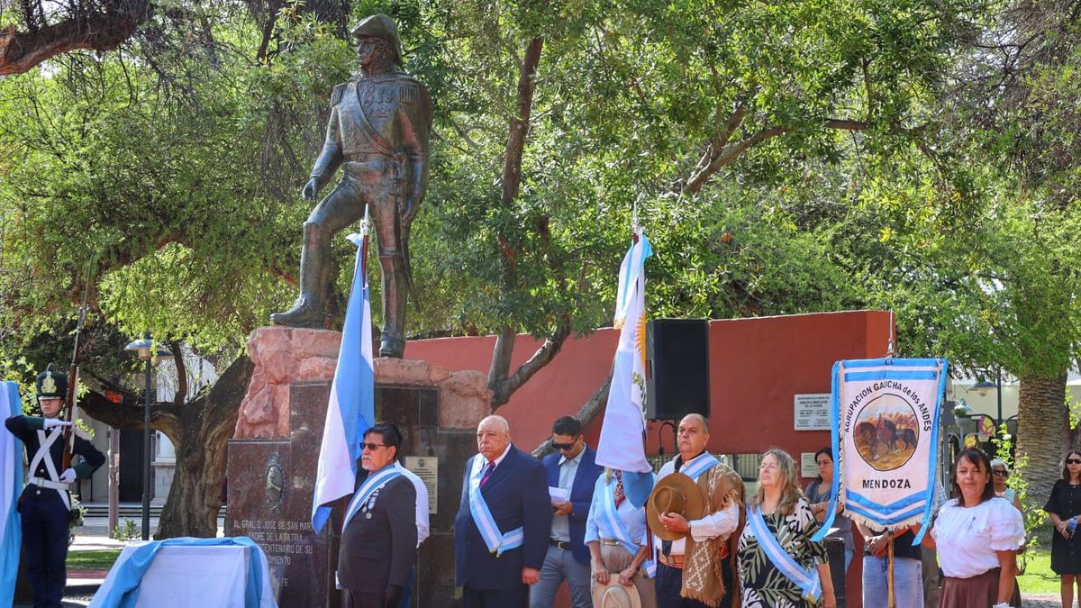 Luján de Cuyo honró el legado de San Martín a 213 años del Combate de San Lorenzo