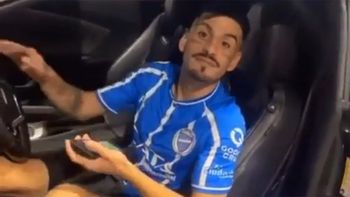 Video: el día que El Noba se puso la camiseta de Godoy Cruz