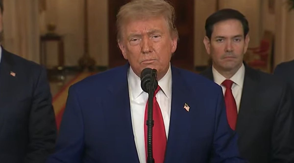 Donald Trump anunció el alto el fuego entre Israel e Irán