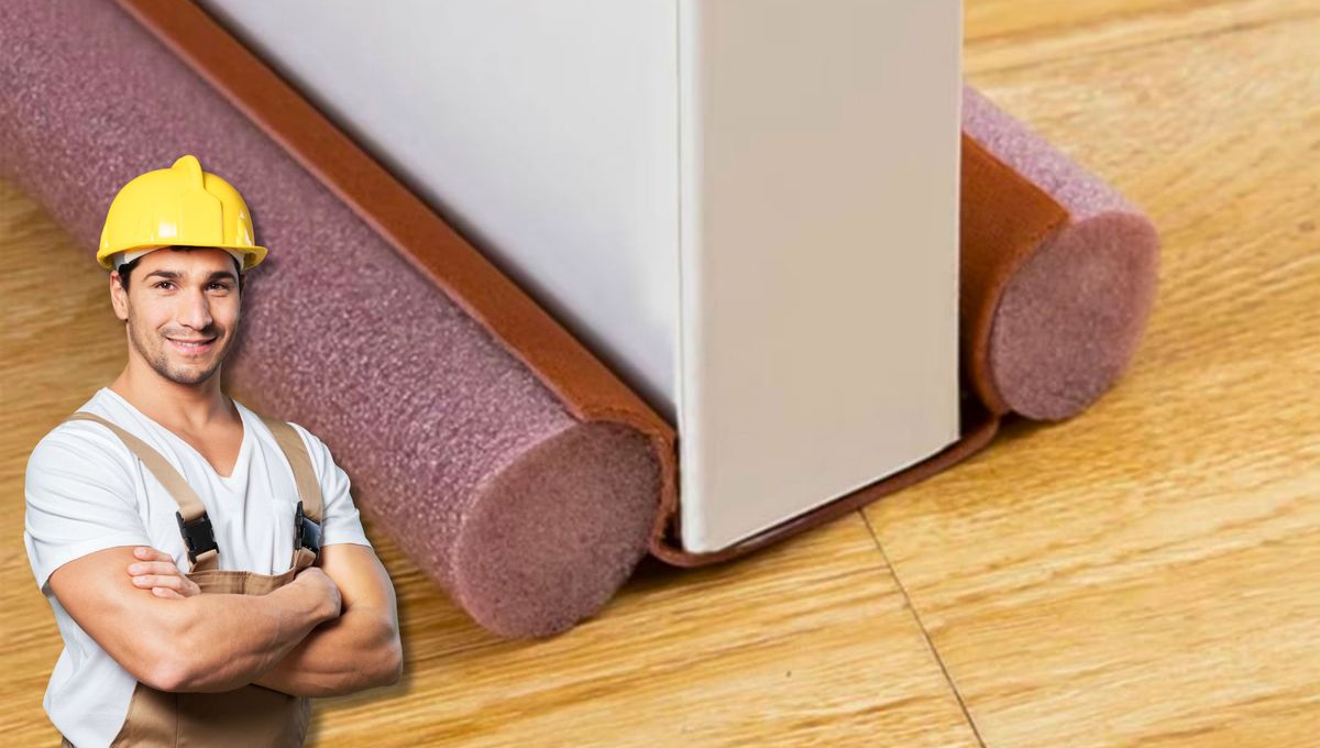 Con un truco casero: cómo fabricar un protector de goma para la puerta