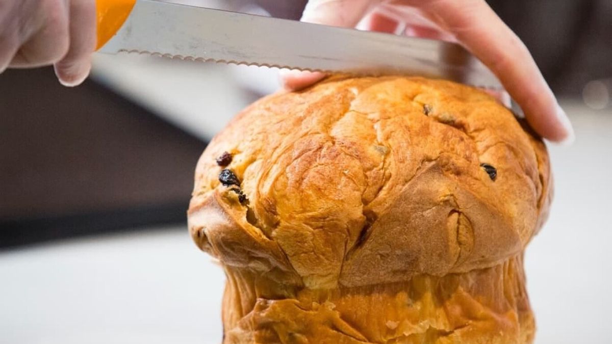 Recetas: cómo cortar el Pan dulce o Panettone. Foto: gentileza directoalpaladar.