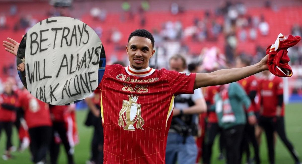 El lema cambió en referencia al defensor.