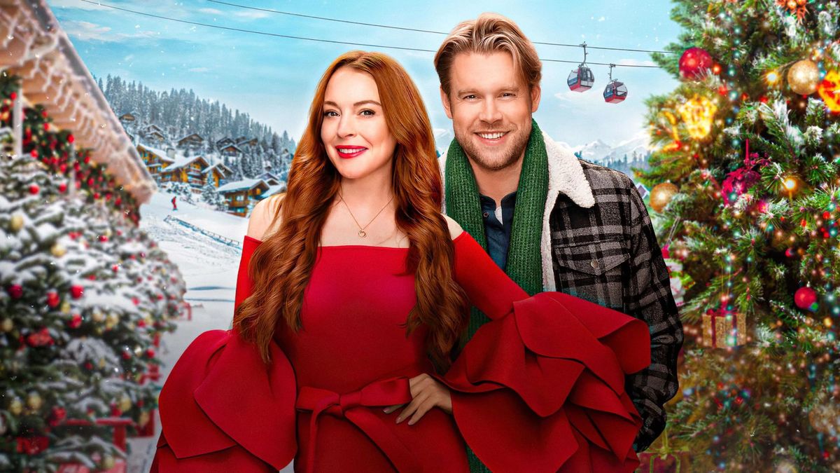 Lindsay Lohan y Chord Overstreet son los protagonistas de la película Navidad de golpe, disponible en Netflix. Lindsay Lohan y Chord Overstreet son los protagonistas de la película Navidad de golpe, disponible en Netflix.