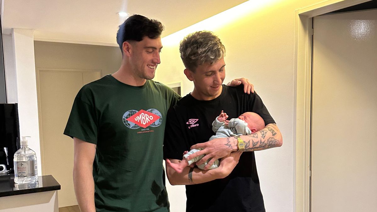 Tadeo vive con mucha felicidad el presente de su hermano Tomás en Gimnasia y Esgrima. Tadeo vive con mucha felicidad el presente de su hermano Tomás en Gimnasia y Esgrima.