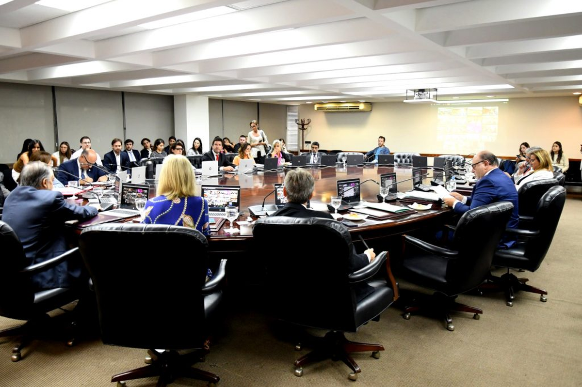 Sesión del Consejo de la Magistratura.
