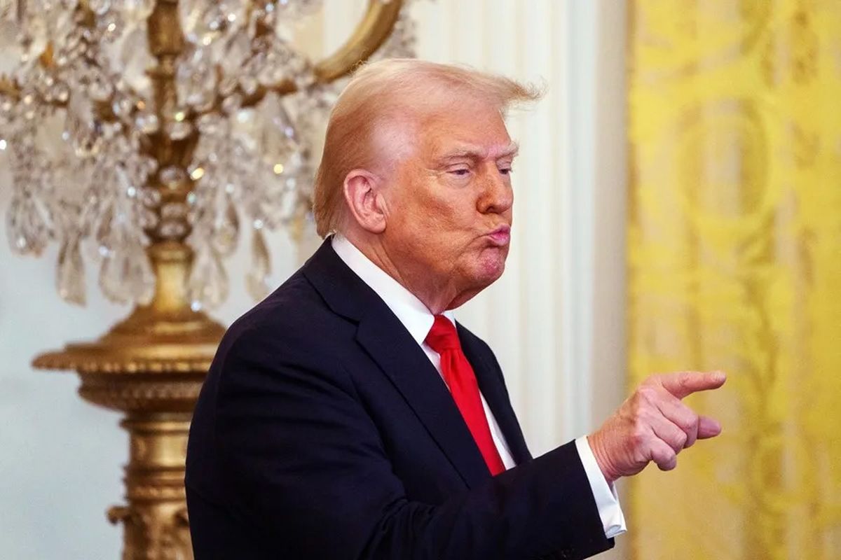 Donald Trump el presidente de Estados Unidos. &nbsp;
