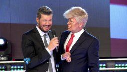 Donald Trump charló con Tinelli