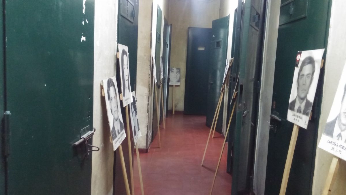 Los calabozos del centro clandestino de detención que tuvo la Policía de Mendoza antes y después de la dictadura. Foto gentileza Espacio Provincial de la Memoria.