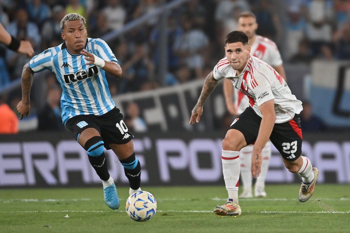 Racing le ganó en su cancha a River.