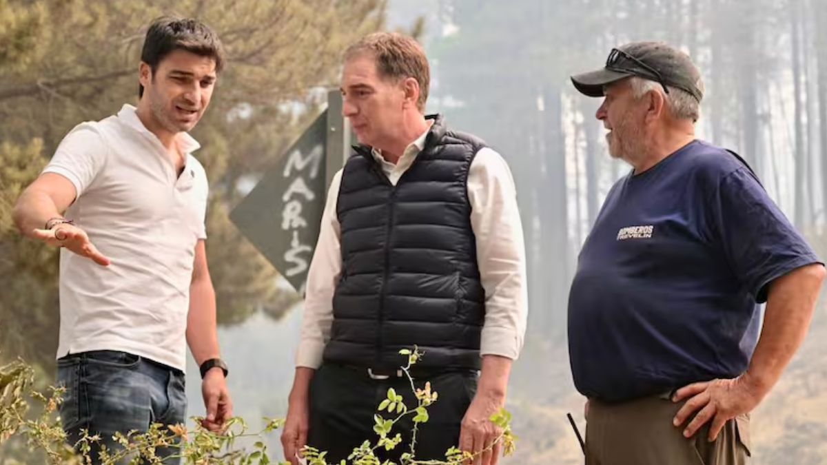 Nacho Torres junto a Diego Santilli. Nacho Torres junto a Diego Santilli.