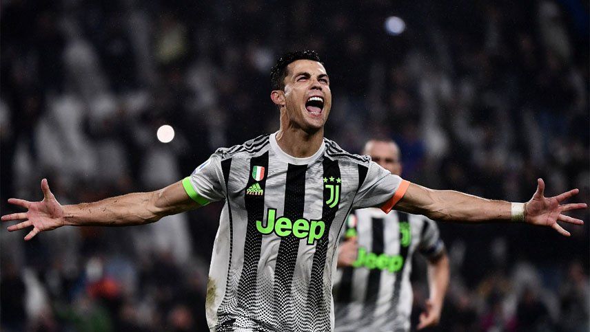 Cristiano Ronaldo, sobre la hora, le dio la victoria y la punta a la Juventus
