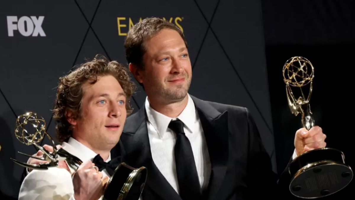 Jeremy allen White y Ebon Moss fueron premiados en los Emmy 2024 por sus actuaciones en El Oso.