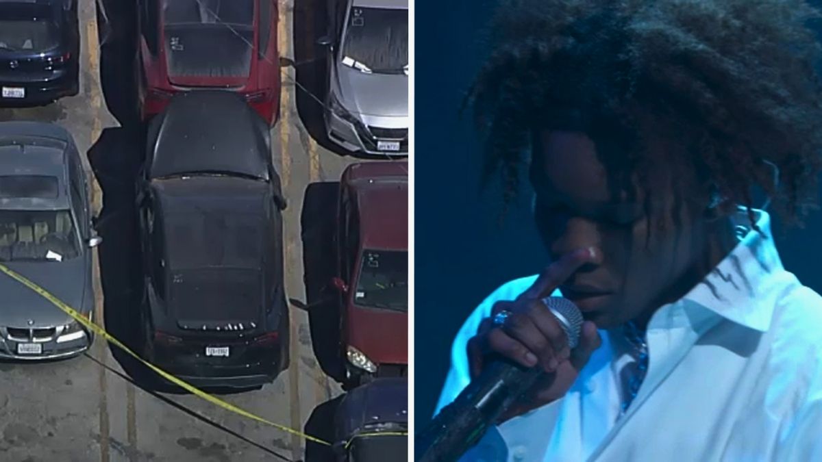 El auto del cantante donde se encontró el cadáver. El auto del cantante donde se encontró el cadáver.