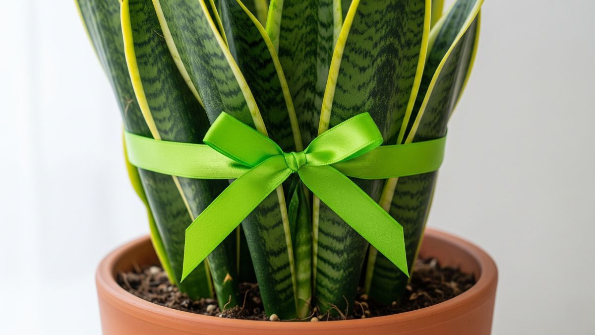 El Feng Shui recomienda colocar una cinta verde en las hojas de esta planta.